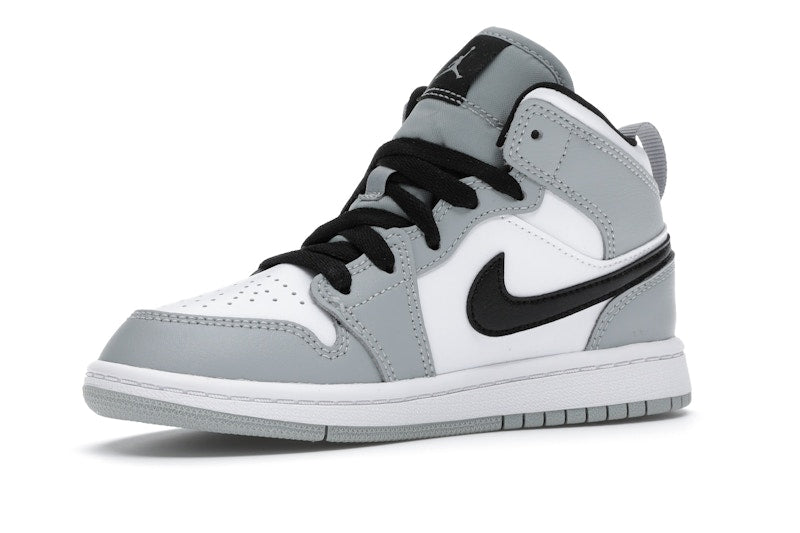 Jordan 1 Mid Light Smoke Grey (PS)