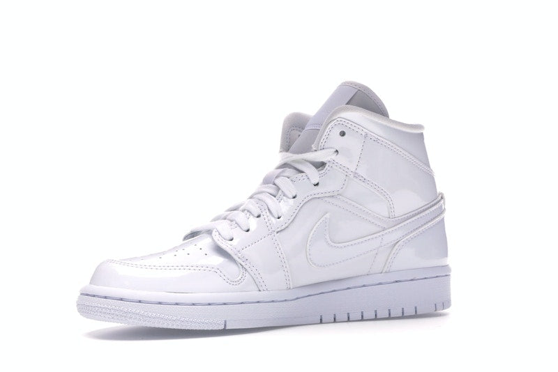 Jordan 1 Mid Triple White (Women's)