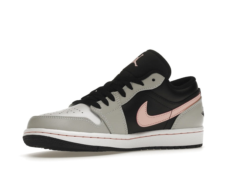 Jordan 1 Low Black Grey Pink