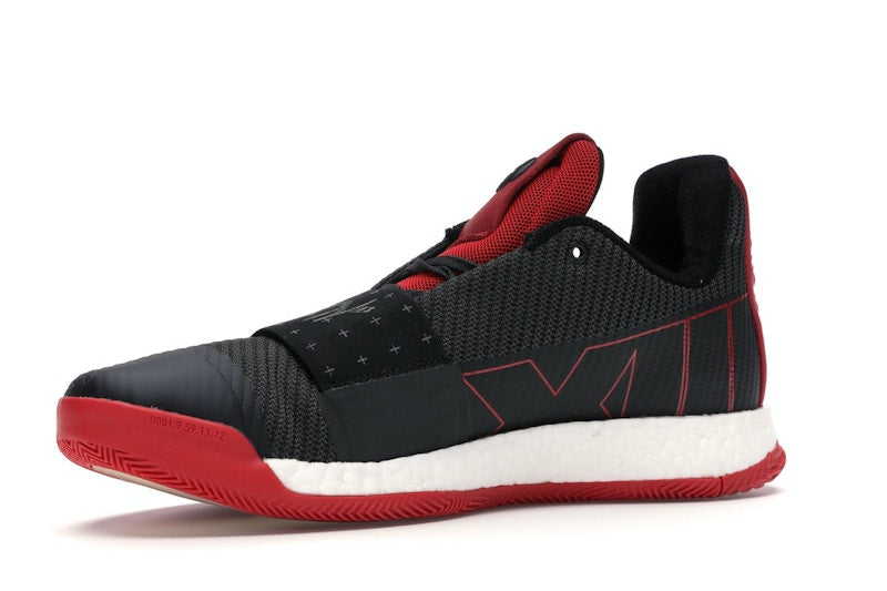 adidas Harden Vol. 3 Core Black Scarlet