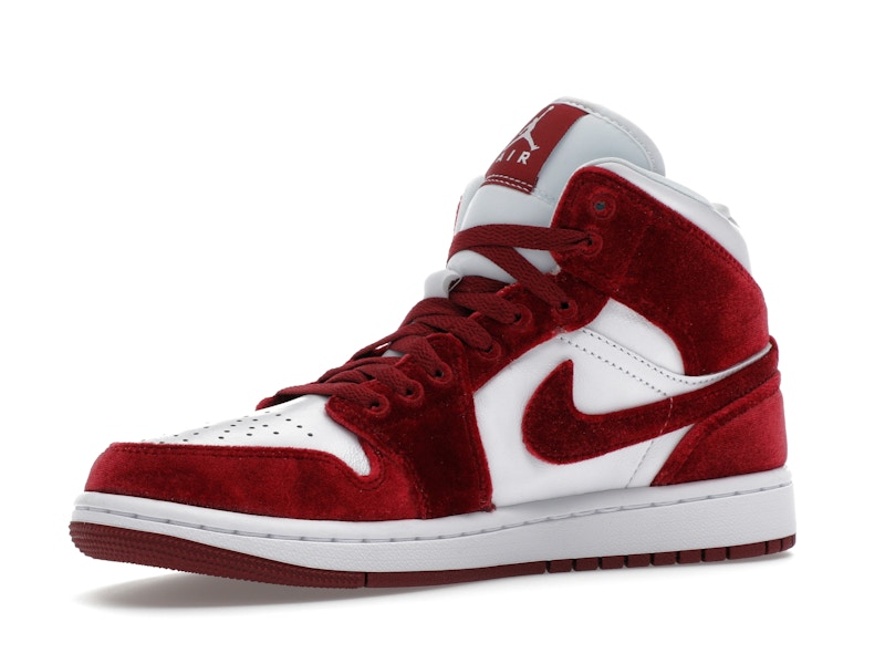 Jordan 1 Mid SE Red Velvet (Women's)