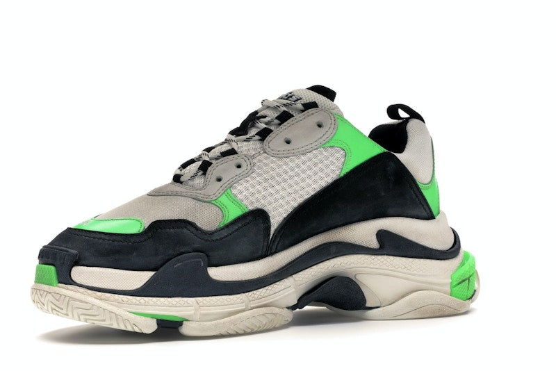Balenciaga Triple S Mr. Porter Neon Green 2018
