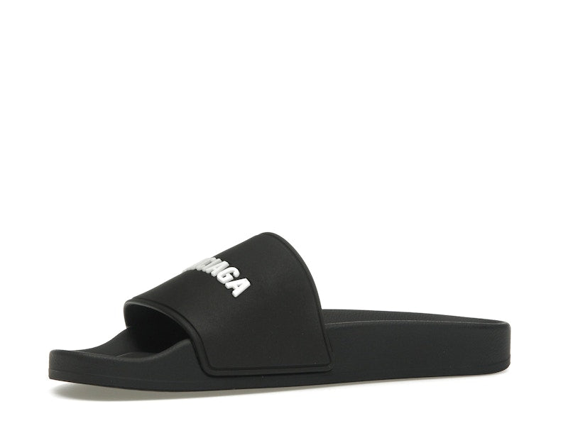 Balenciaga Pool Slide Black White (Women's)