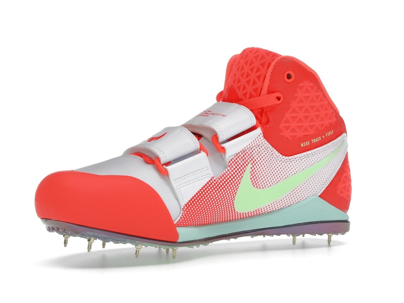 Nike Zoom Javelin Elite 3 White Hyper Orange Lime Blast Bright Crimson