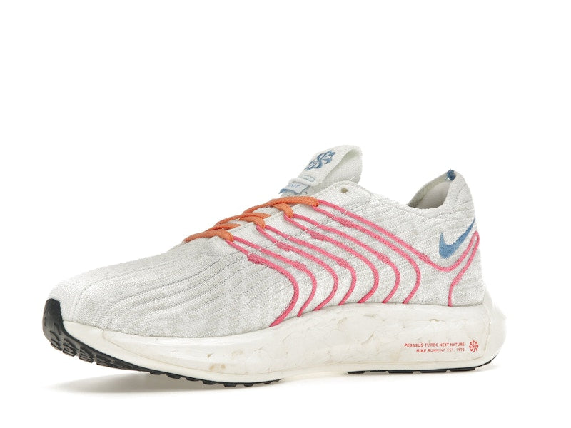 Nike Pegasus Turbo Next Nature White Pinksicle University Blue (Women's)