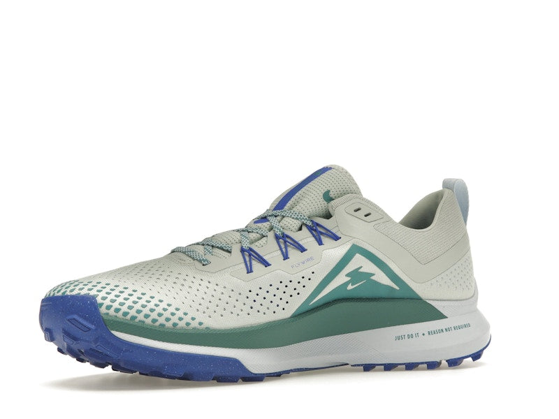 Nike React Pegasus Trail 4 Light Silver Racer Blue Football Grey Mineral Teal