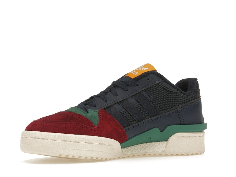 adidas Forum Exhibit Low 2.0 Collegiate Navy Burgundy Green