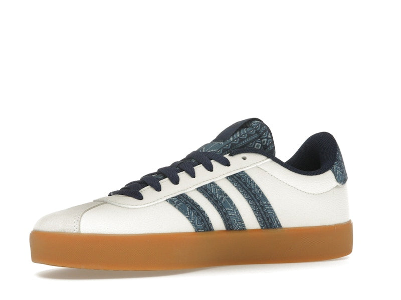 adidas Vl Court 3.0 Off White Night Indigo Gum (Women's)