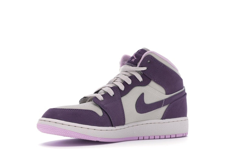 Jordan 1 Mid Pro Purple Desert Sand (GS)
