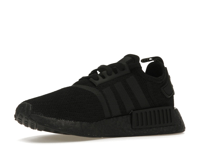 adidas NMD R1 Triple Black Gold Metallic (Women's)