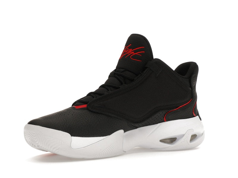 Jordan Max Aura 4 Black University Red