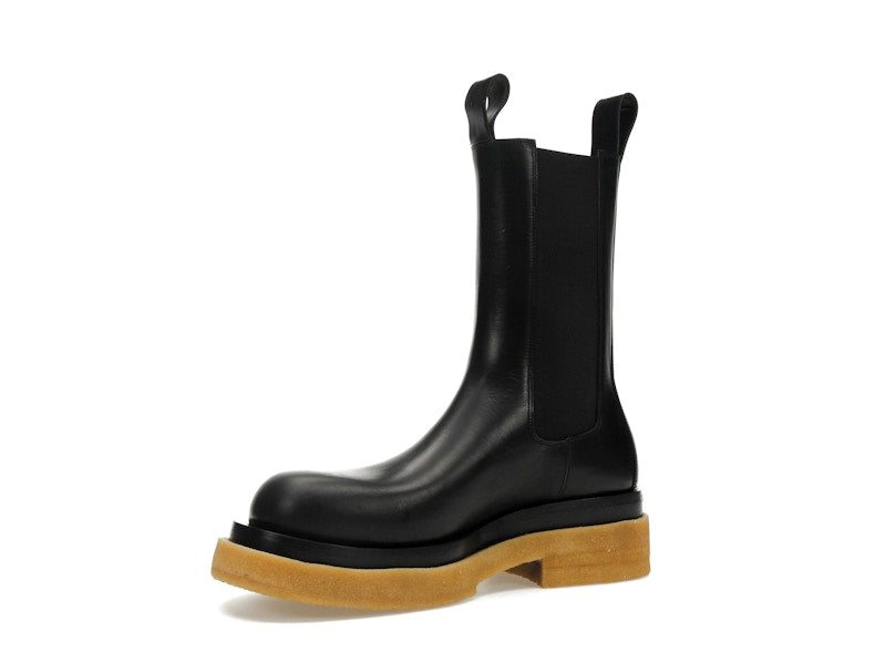Bottega Veneta Lug Boot Black Gum