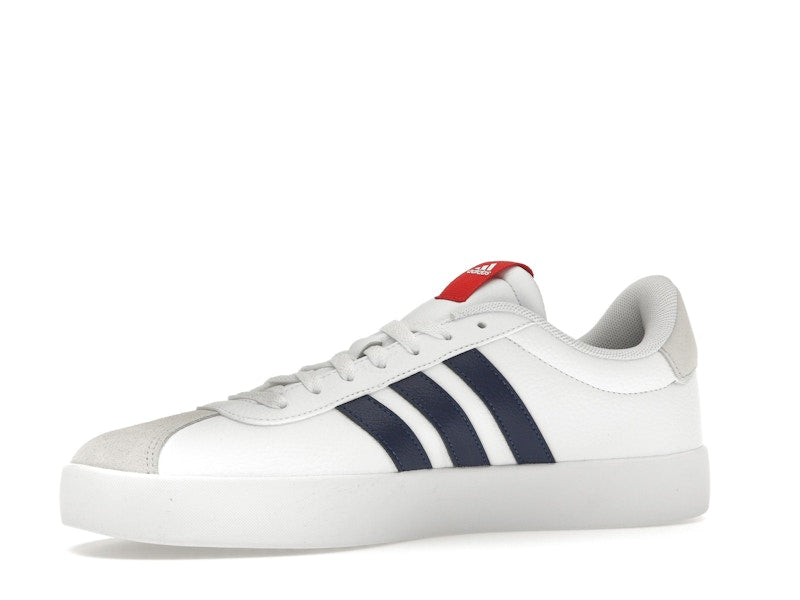 adidas Vl Court 3.0 Cloud White Dark Blue Better Scarlet