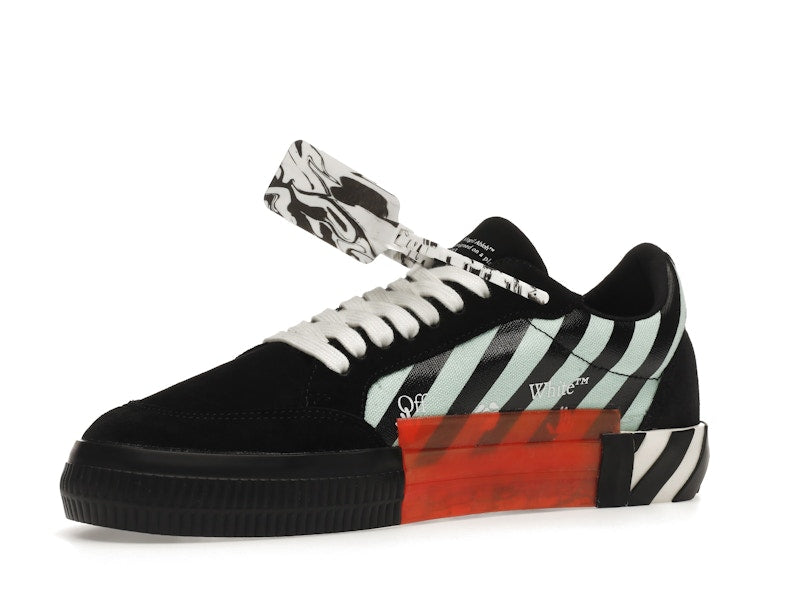 OFF-WHITE Vulc Low Black Blue Arrow