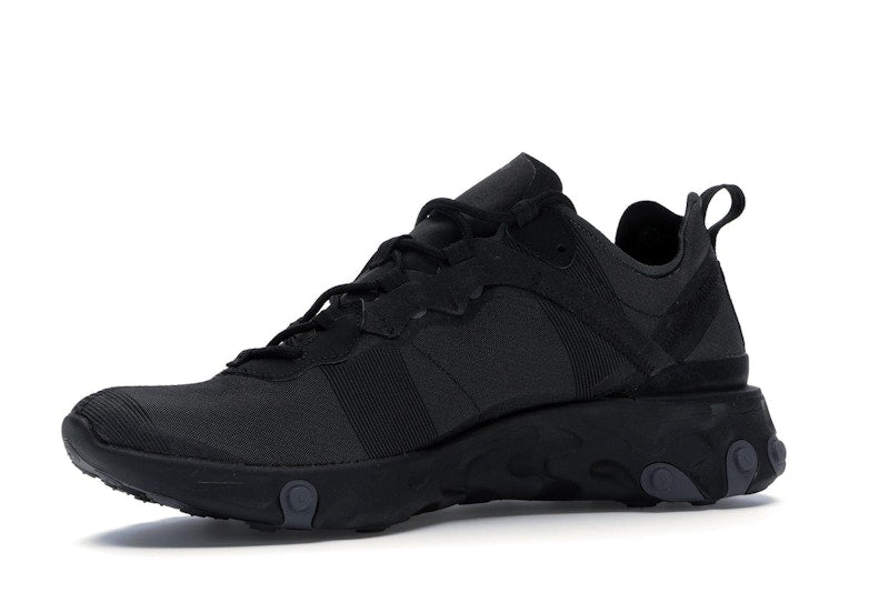 Nike React Element 55 Triple Black