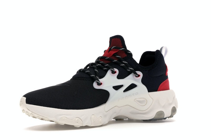 Nike React Presto Black Phantom Red