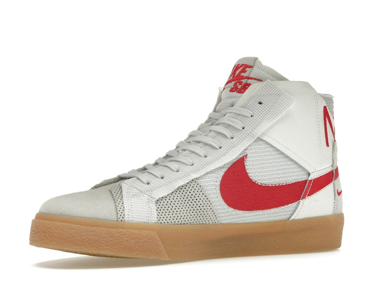 Nike SB Zoom Blazer Mid Premium Deconstructed White University Red Gum