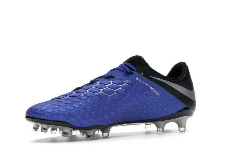 Nike Hypervenom Phantom 3 Elite Flyknit FG Racer Blue