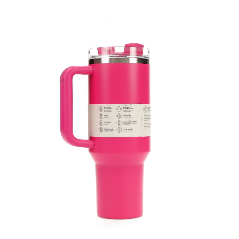 Stanley Flowstate Quencher 40oz Tumbler Camelia
