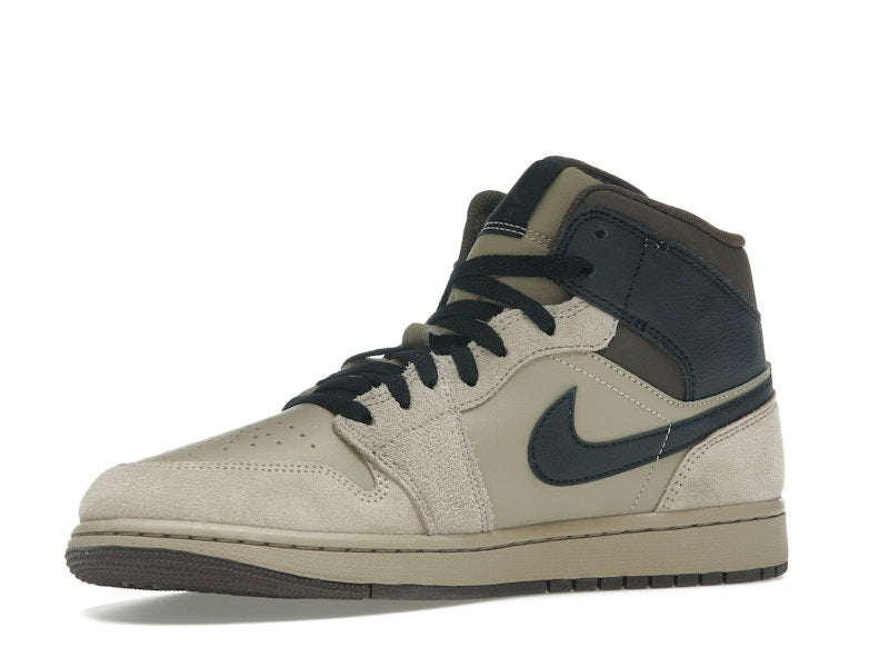 Jordan 1 Mid Khaki Baroque Brown