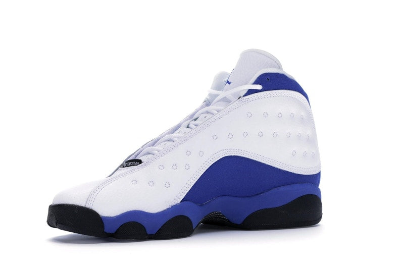 Jordan 13 Retro White Hyper Royal Black (GS)