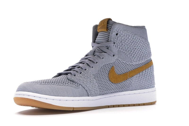 Jordan 1 Retro High Flyknit Wolf Grey