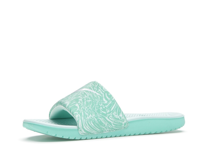 Nike Kawa Slide Print Emerald Rise (GS)
