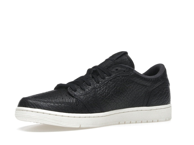 Jordan 1 Retro Low Swooshless Black (2025)