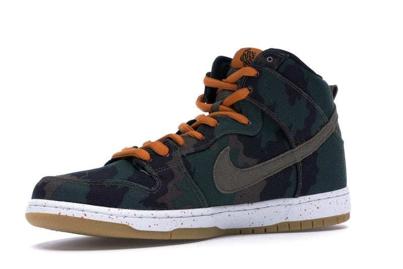 Nike SB Dunk High FiveOneO Camo