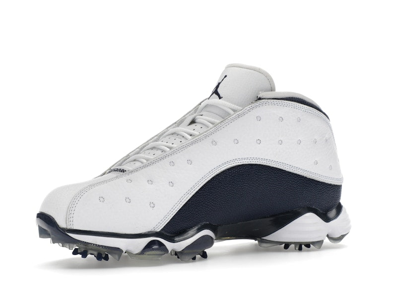 Jordan 13 Retro Golf White Navy Blue