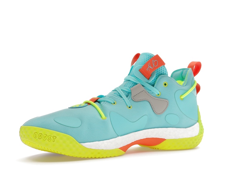 adidas Harden Vol. 6 Pulse Aqua Solar Yellow