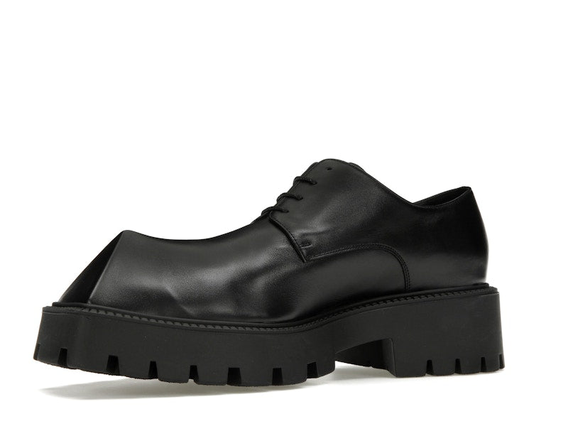 Balenciaga Rhino 25mm Derby Black Calfskin