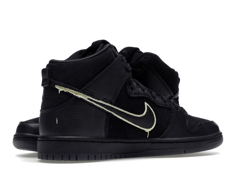 Nike SB Dunk High FAUST Black Gold