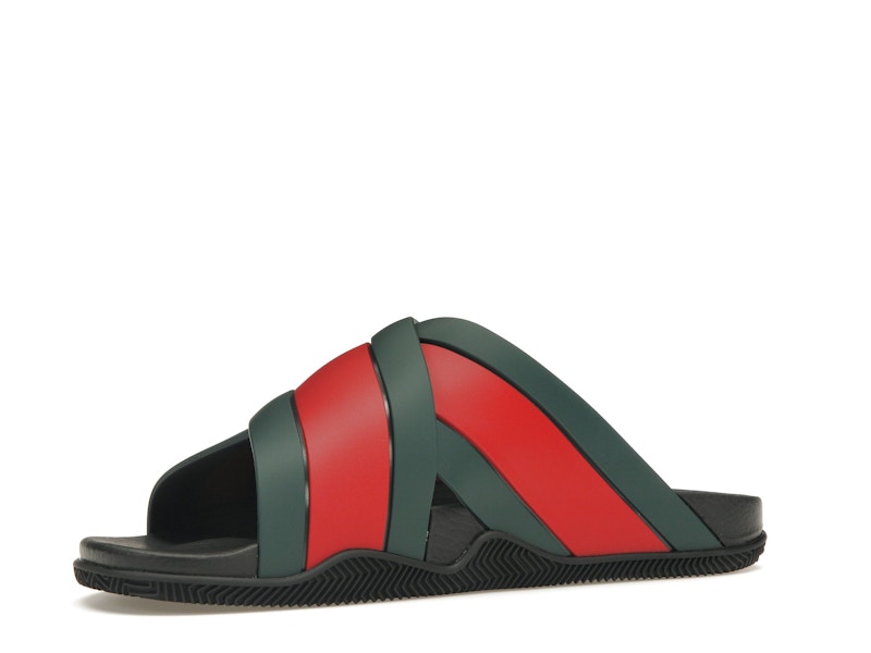 Gucci Web Slide Black Rubber