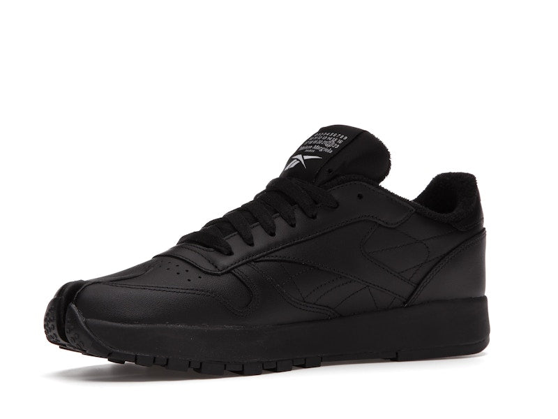 Reebok Classic Leather Tabi Project 0 CL Maison Margiela Black