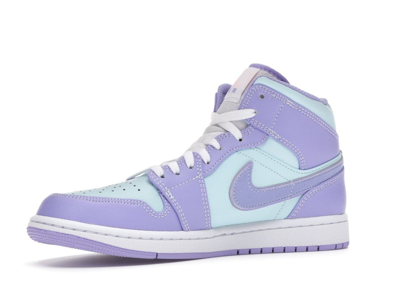 Jordan 1 Mid Purple Aqua