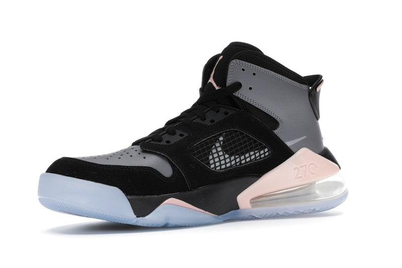 Jordan Mars 270 Black Gunsmoke Crimson Tint