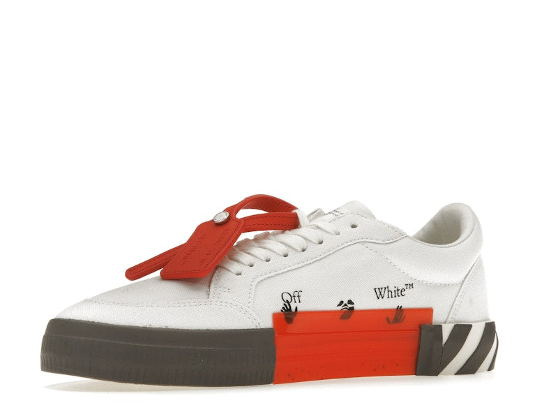 OFF-WHITE Vulcanized Low White Khaki Canvas