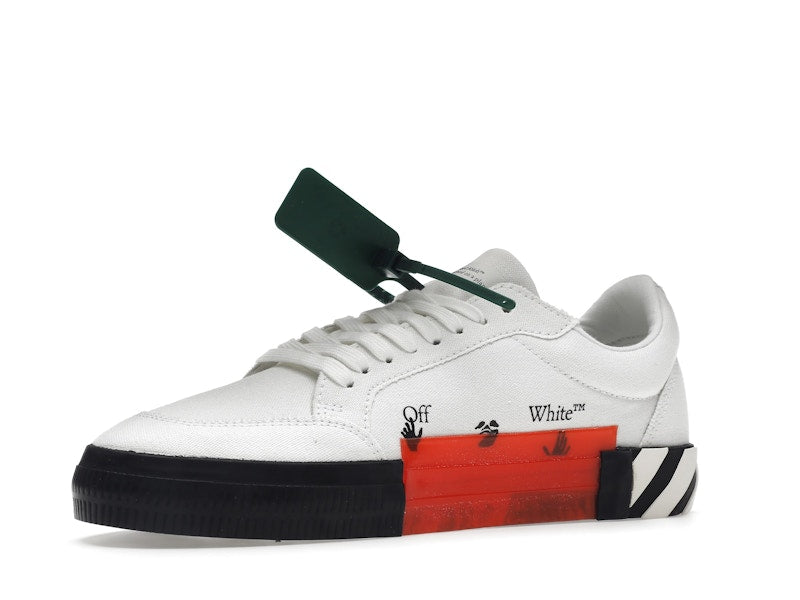 OFF-WHITE Vulc Low Canvas White Black SS22