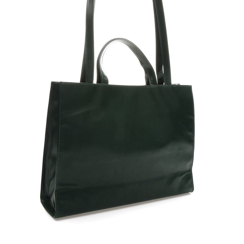 Telfar Flag Bag Medium Green/White