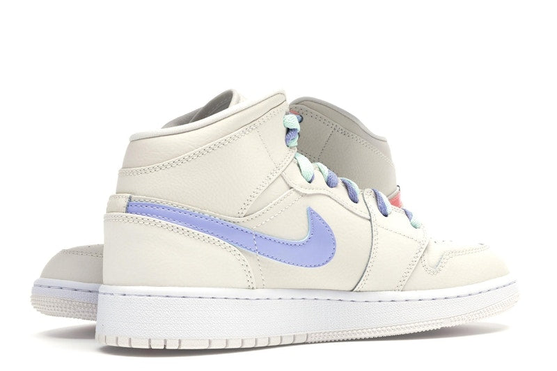 Jordan 1 Mid Multi-Color Swoosh Phantom (GS)