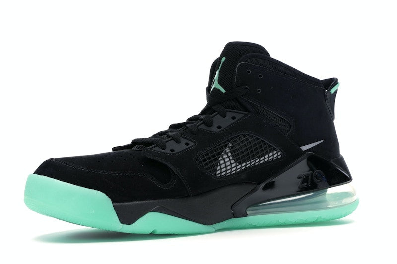 Jordan Mars 270 Black Green Glow