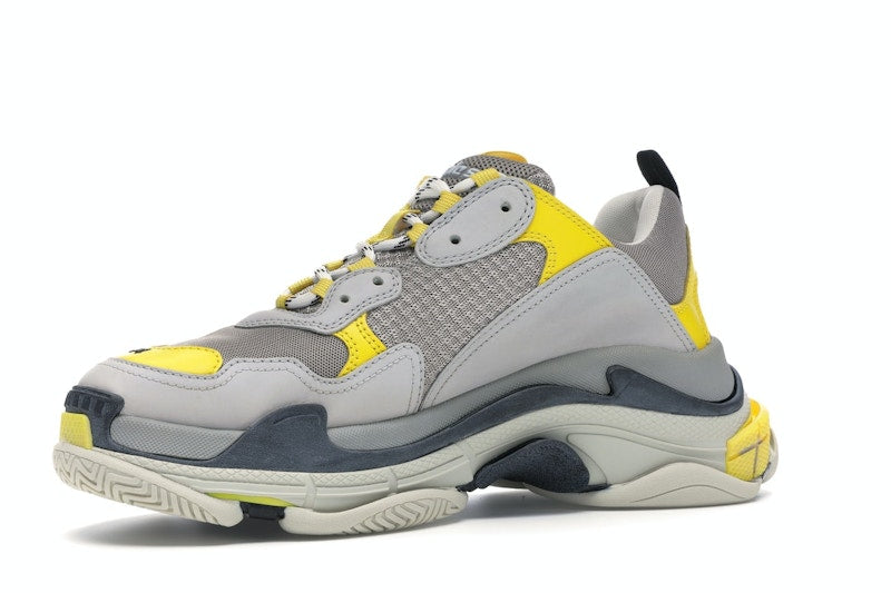 Balenciaga Triple S Grey Yellow Black