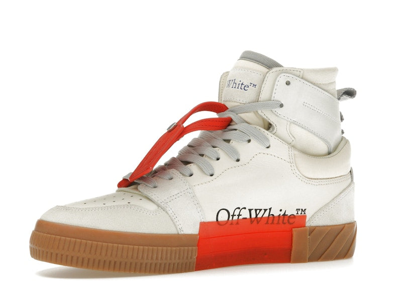 OFF-WHITE Floating Arrow High Top Vulc White Cream