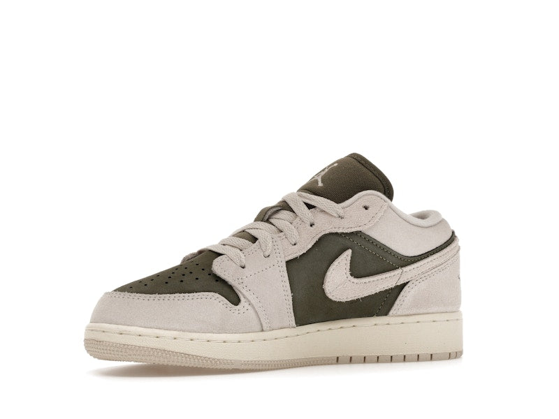 Jordan 1 Low SE Medium Olive Sail (GS)