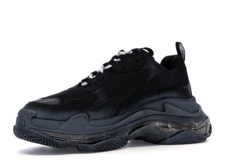 Balenciaga Triple S Clear Sole Black