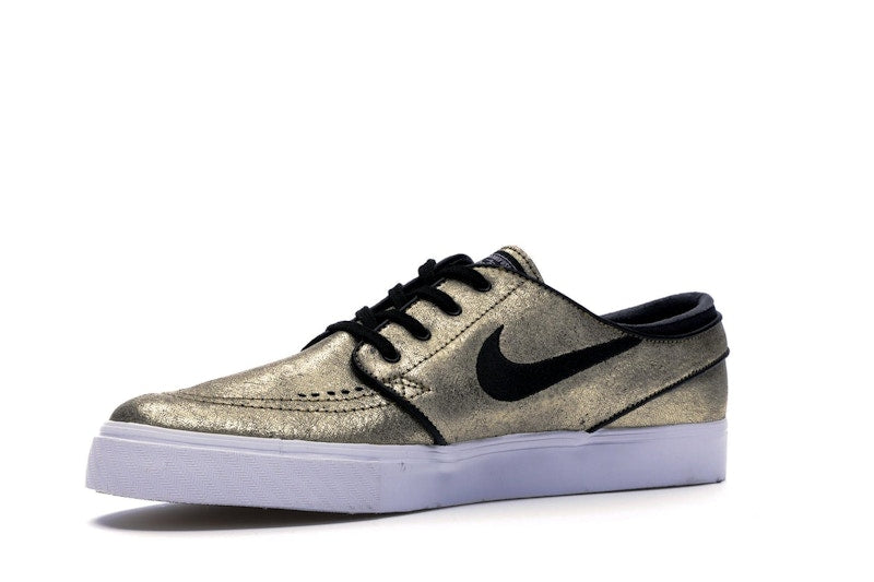 Nike SB Stefan Janoski Zoom Leather Metallic Gold