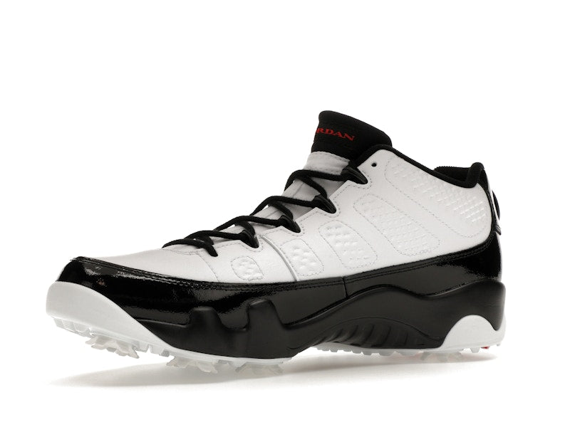 Jordan 9 Retro Low Golf White Black True Red
