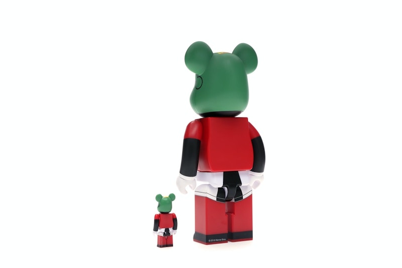 Bearbrick Marvin The Martian 100% & 400% Set Black/Red