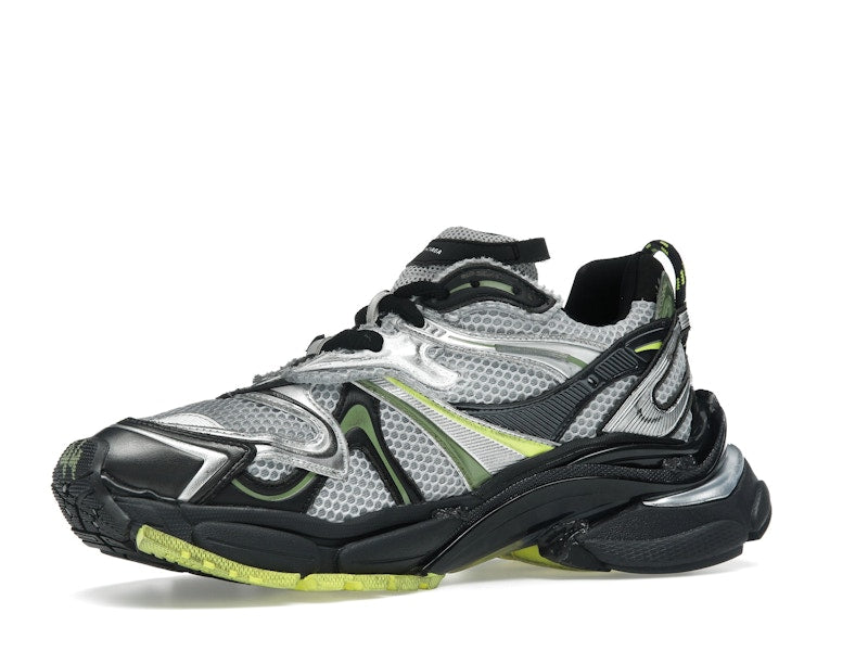Balenciaga Runner 2.0 Worn-Out Silver Neon Yellow